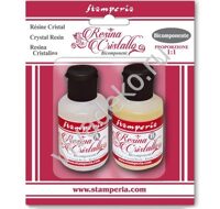 Лак для финишного покрытия двухкомпонентный Resina Cristallo Stamperia (аналог эпоксидки), 2х40мл