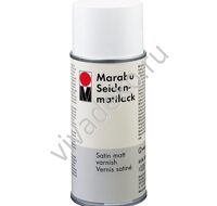 Marabu Лак аэрозольный шелковисто-матовый на смолах 2311006858, 150 мл