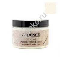 Рельефная паста на водной основе для имитации камня Zeugma Stone Effect, 150 мл, цвет 100 Gaia