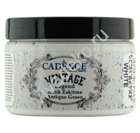 Vintage Legend Antique Gesso Античный грунт, 150 мл, цвет 01 белый