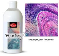 Viva Pouring Medium 500 мл, заливка для акриловой краски